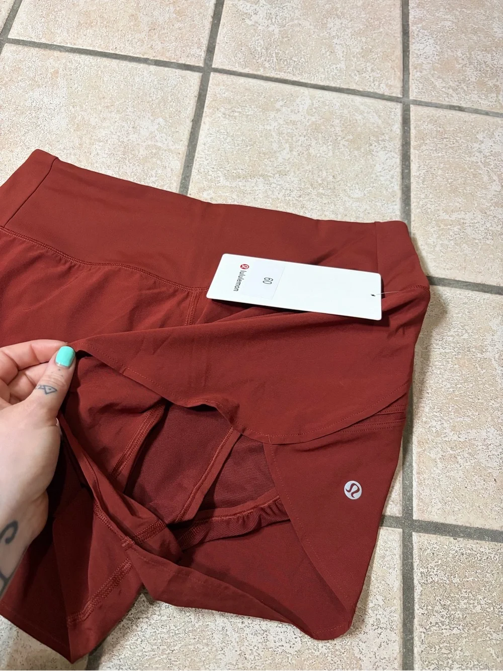 NWT Lululemon Speed Up High-Rise Short *2.5